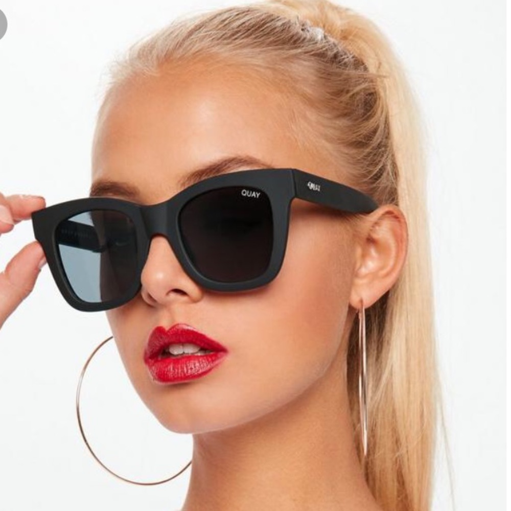 Quay after hours black on black sunglasses